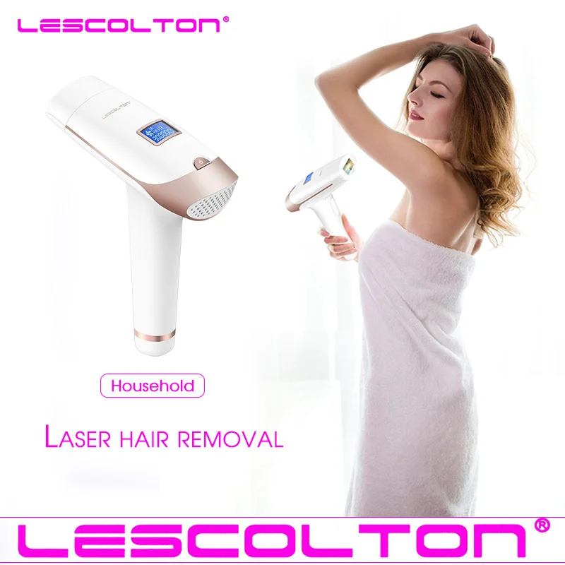Лазерная эпиляция Lescolton T009i Эпилятор 2 в 1 IPL с ЖК дисплеем Перманентная подмышка