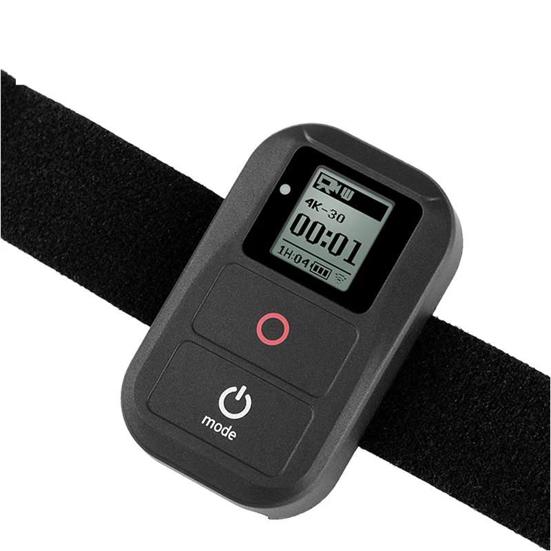 2018 para GoRro a prueba de agua Control Remoto + funda protectora + correa de pecho cordón para Gopro Hero 6 5 4 3 + 3 7 4,5 PERÍODO DE SESIONES Accesorios - 4