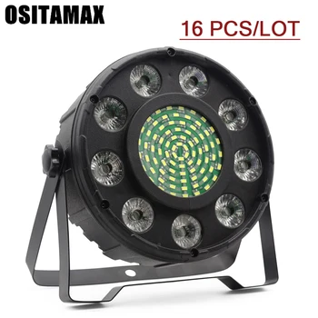 

16pcs LED Par 9x4W RGBW LED Stage Light Par Light With DMX for disco DJ projector machine Party Decoration Stage Light