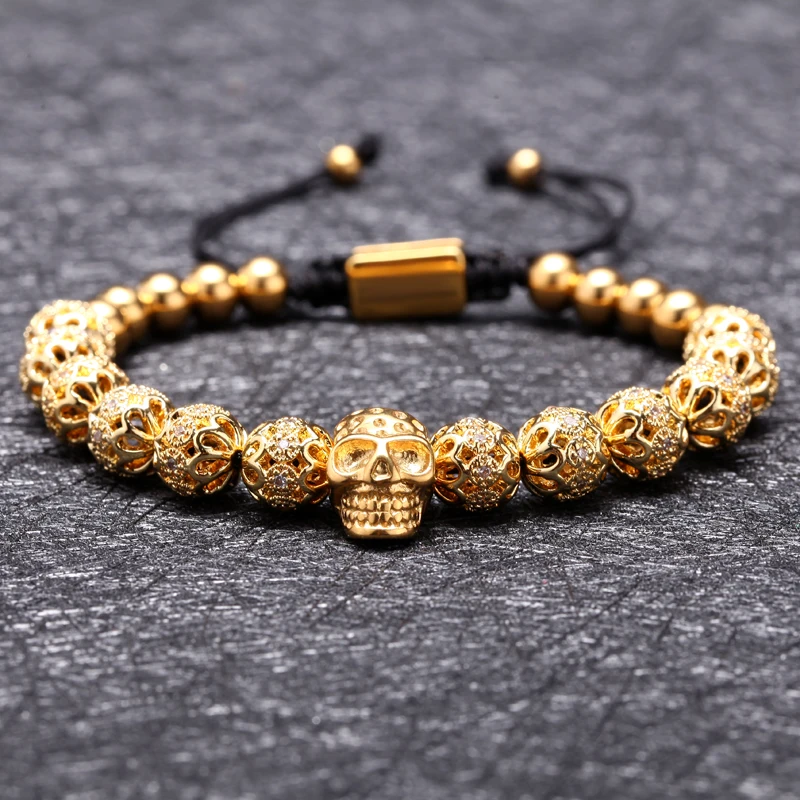 

mcllroy luxury bracelet men bracelet/charm/gold/stainless steel/bracelets for women ball zirconia bracelets femme jewelry men