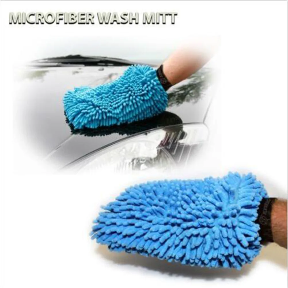 1pc 215 160 4mm Cleaning font b Glove b font Super Mitt Microfiber font b Household