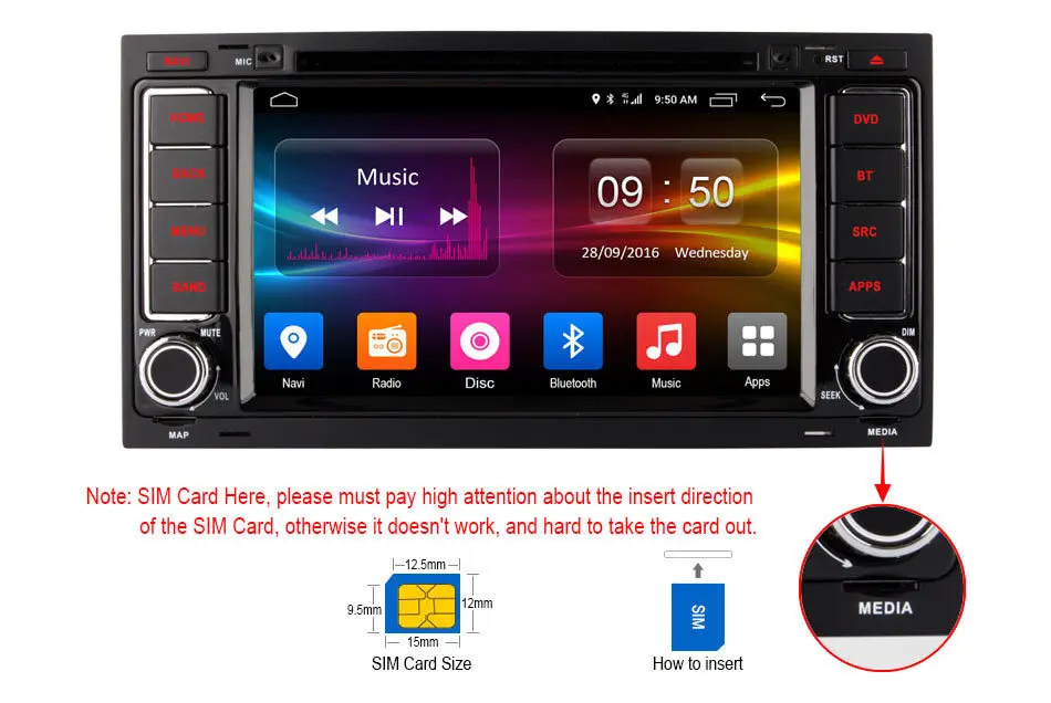 Flash Deal Ownice Android 6.0 4G SIM LTE Octa Core 2G RAM Car DVD GPS Radio for Volkswagen Touareg T5 Transporter Multivan 2004-2011 Stereo 4