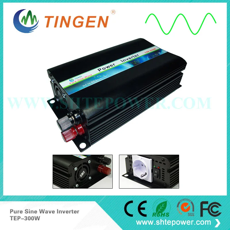 

300W Inverter power invertor TEP-300W DC 12V input converter to AC output 110V 230V with AU/EU socket DC 24V 48V input optional