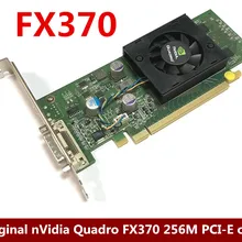 Оригинальная nVidia Quadro FX370 LP 256M PCI-E DMS 59 профессиональная графическая видеокарта гарантия 1 год