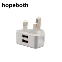 200 шт., универсальное зарядное устройство 5 В, 2 А, 2 USB, для путешествий, дома, настенное зарядное устройство, Питание переменного тока, вилка стандарта Великобритании для iphone 5, 5c, 5s, для ipad, для samsung note 3, n7100