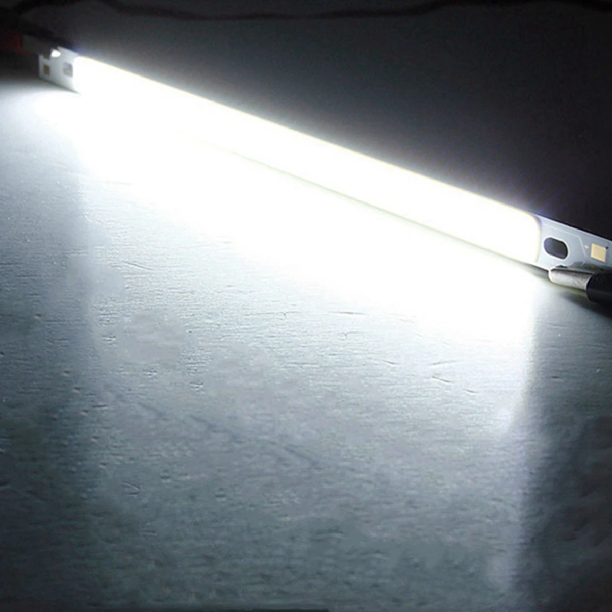 10 Вт сов монолитный блок светодиодов Светодиодные полосы Бар свет лампы светильник-прожектор заливающего света чистый белый теплый белый 1000LM для DIY освещения 200x10 мм DC12-24V - Испускаемый цвет: Pure White