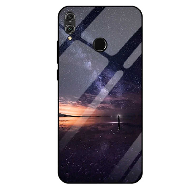 Чехол для Huawei Honor 8C 8 C 6 26 дюйма закаленное стекло + тонкий жесткий чехол из ТПУ с