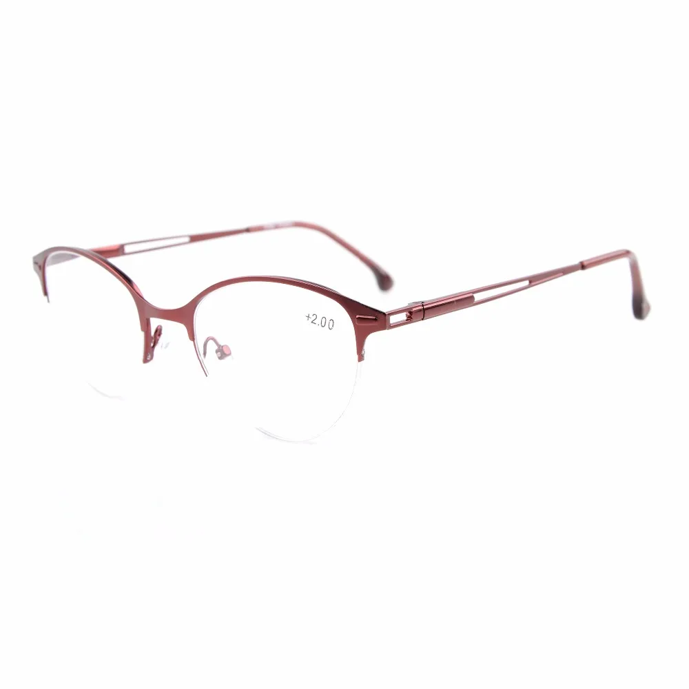 R1648 Mix Eyekepper 5 Pack качественные Пружинные шарниры полуобода кошачий глаз Стиль очки
