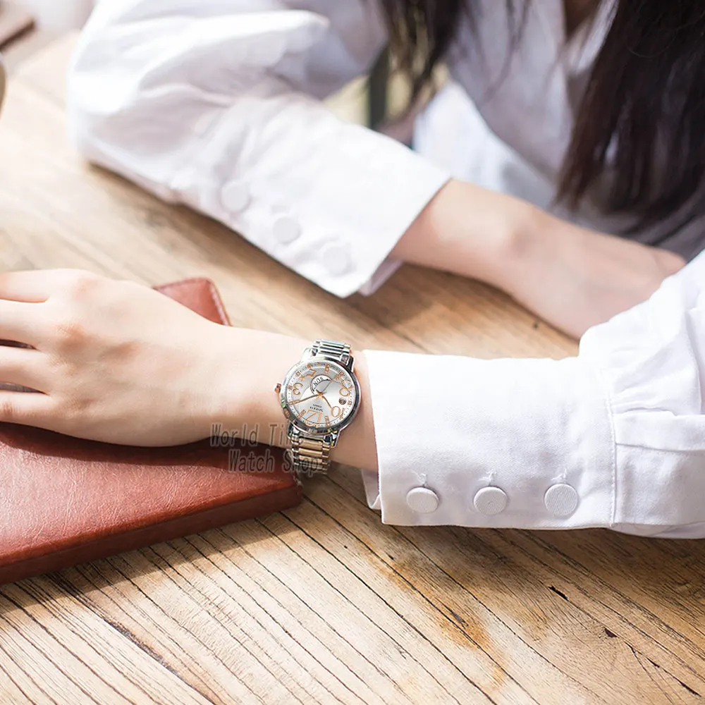 Casio watch Casual fashion simple business waterproof strip ladies watch SHE-4028D-7A Casio watch Casual fashion simple business waterproof strip ladies watch SHE-4028D-7A