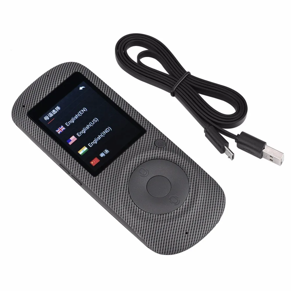 

Learn language 2.4 Inch Portable WiFi Smart Language Voice Translator Device 45 Languages Instant Voice Translation