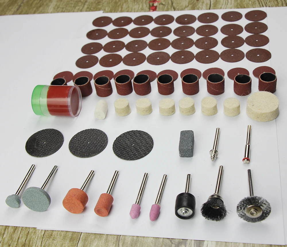 105PC Dremel Abrasive BIT SET Tools Electric Grinding Dremel Accessories mini Dremel Accessories