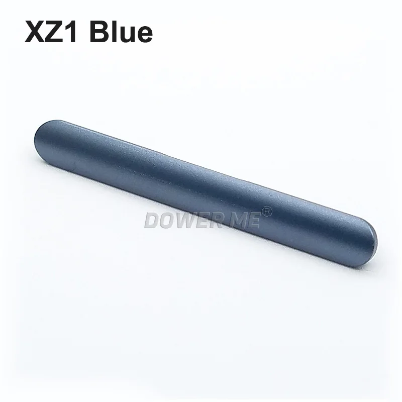 Dower Me MicroSD держатель для карт-ридера слот для sim-карты пылезащитный Разъем SD sim-порт крышка для sony Xperia XZ1 G8341 G8342 Замена - Цвет: Blue Dust Plug