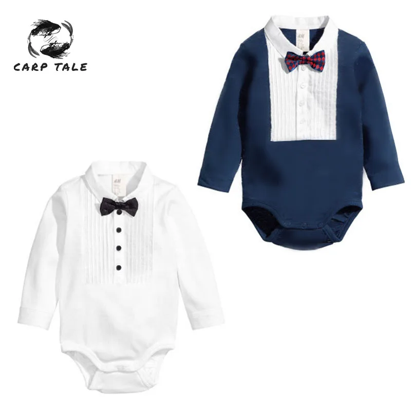 

Cute baby fashion jumpsuit kid bow clothes long sleeve children clothes newborn baby girl clothes baby jumpsuit 2019 new clothes