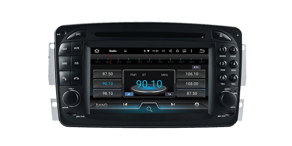 Cheap Android 8.0 up GPS 2 Din Autoradio System For Mercedes Benz E Class W210 1995~2003 NTG Navigation Map Car DVD Multimedia player 14