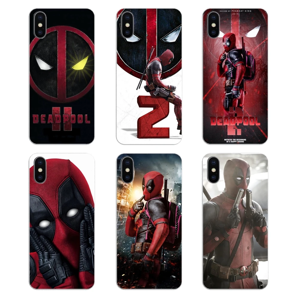 Transparent Soft Shell Covers For Motorola Moto X4 E4 E5 G5 G5S G6 Z Z3 G3 C Play Plus Deadpool 2 |