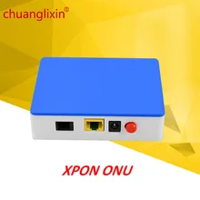 chuanglixin 1GE GEPON 1port XPON ONU EPON/GPON ONU 1.25G gepon onu ftth fiber home For GEPON OLT