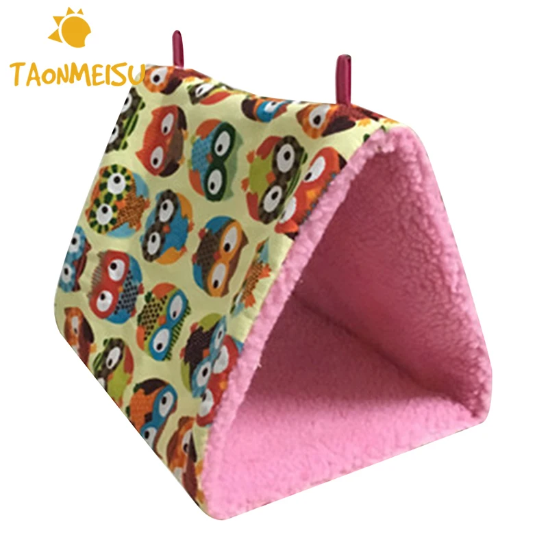 Soft Hanging Cage Hang Mat for Birds Parrot Canary Hut Nest Toys Best