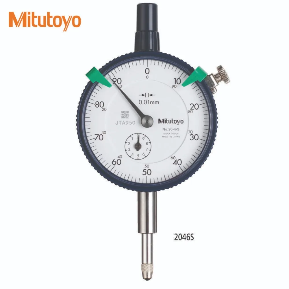 Индикаторы циферблата Mitutoyo 2046S 2046SB 0 10 мм 01 стандартный тип измерительные