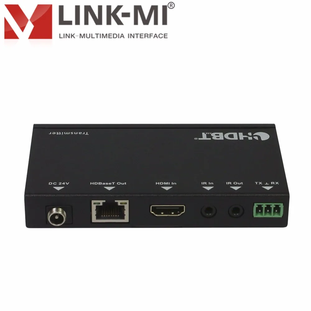 

LINK-MI LM-EX70HT HDMI Extender over Cat5e/Cat6 Power Over Ethernet