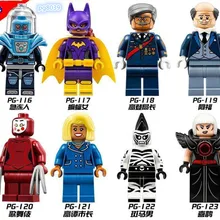 HAOGAOLE 80 шт. PG8039 Супер Герои Гордон Альфреда Кабуки Cnins г-н Фриз Зебра человек Magpie детские игрушки, совместимые с