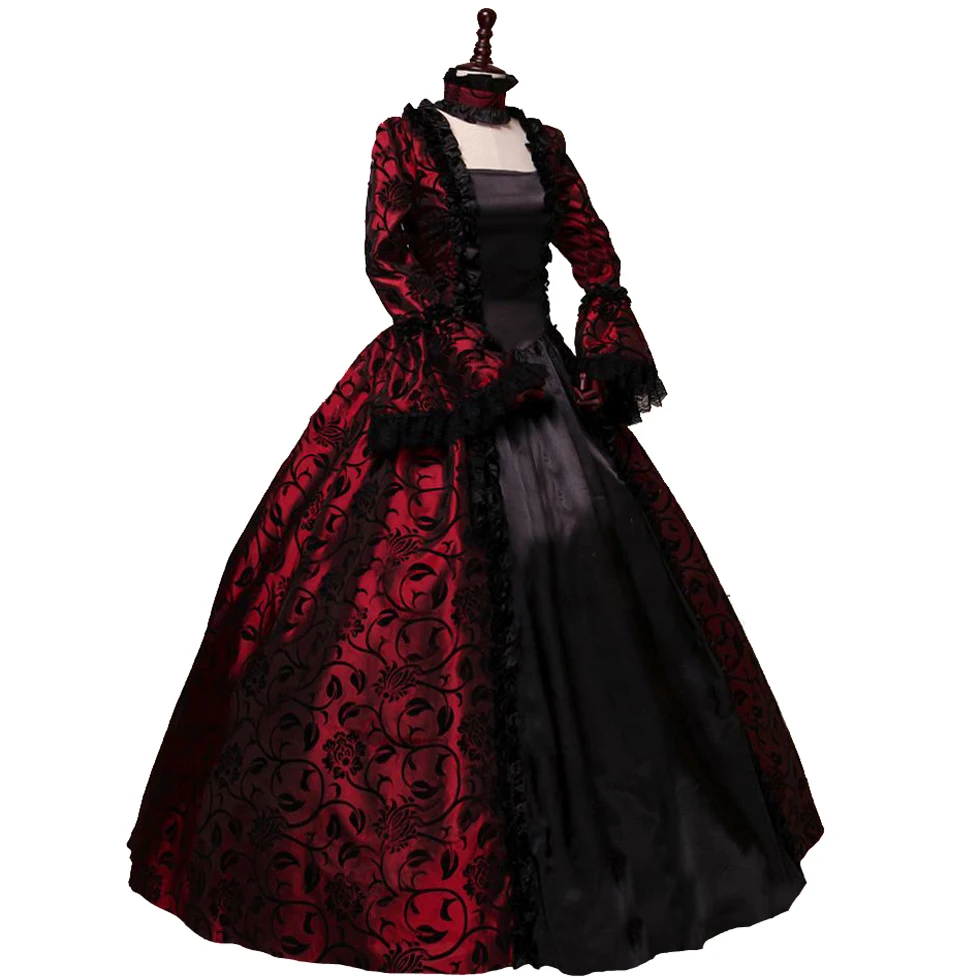Georgian Victorian Gothic Period Dress Masquerade Ball ...