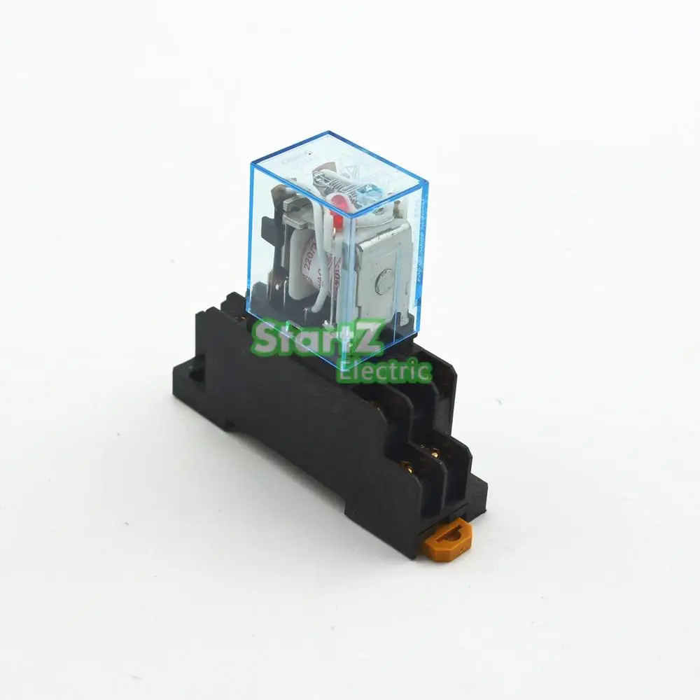 10PCS OMROM LY2NJ Smal Relays DC 24V 10A 8PIN Coil DPDT