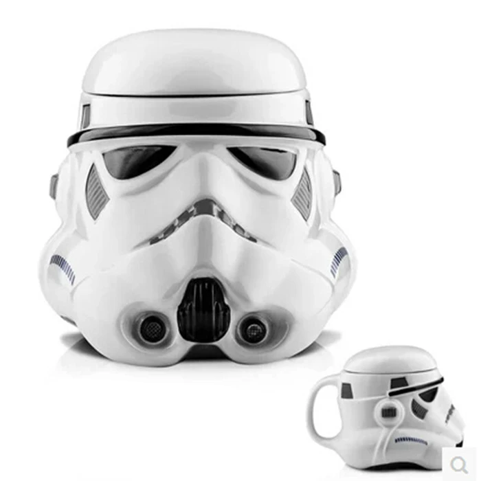 2017 New Fashion Wonderful Gifts Creative Practical Students Foreign Trade Star Wars Mug Clamshell Design Green Mugs