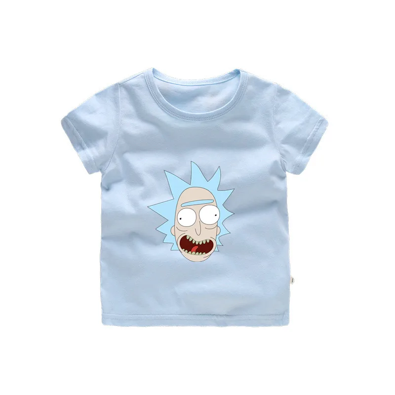 

2T-12T Rick and Morty Kingdom Funny child T-shirt Kids Baby Summer Cute Clothes Boys Girls T shirt Rick and Morty b065
