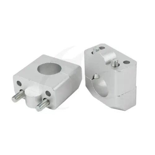 Кисти для макияжа с серебристым напылением мотоциклетный руль крепление стояка для Honda квадроциклы Dirt Bike