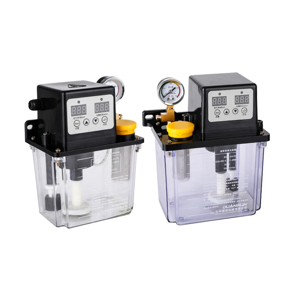 1PC 220V 1L 2L 2 Liters Lubricant Pump Automatic Lubricating Oil Pump