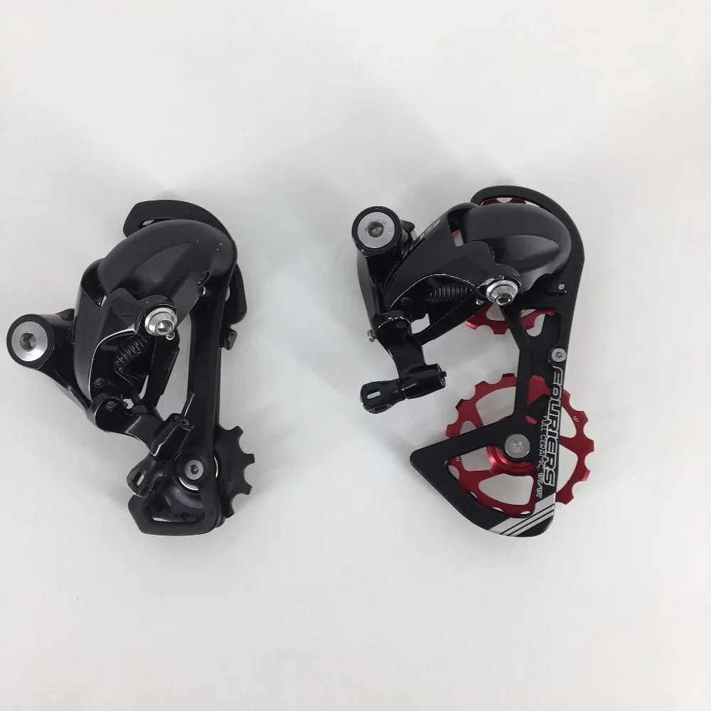 FOURIERS ROAD Bike Drivetrain uso completo de rodamientos de cerámica ruedas de jockey bicicleta de carretera derailleur poleas 15 T-15 T uso RD 5800 FOURIERS ROAD Bike Drivetrain uso completo de rodamientos de cerámica ruedas de jockey bicicleta de carretera derailleur poleas 15 T-15 T uso RD 5800