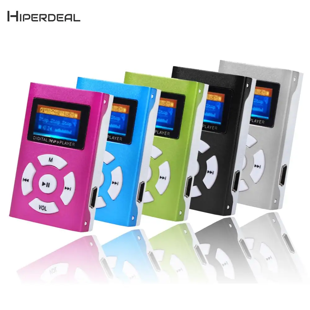 HIPERDEAL MP3-плеер Usb музыкальный медиаплеер портативный Mp3 плеер ЖК-дисплей