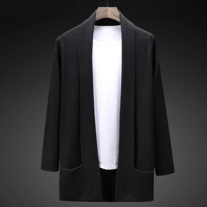 Mens sweaters 2018 sweater male winter long cardigans christmas jumper for men winter warm sweaters for men KK2718