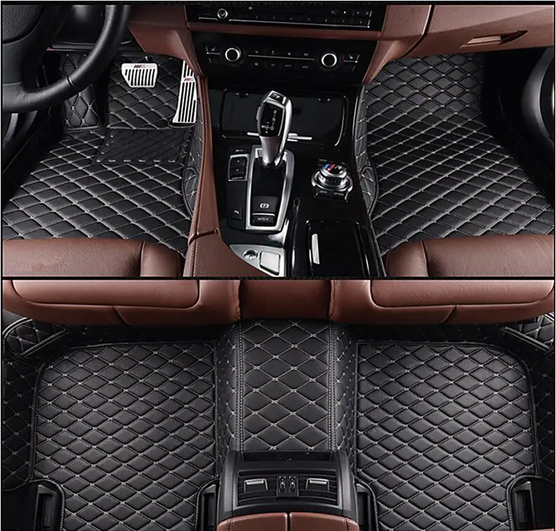 3D Luxury Slush Floor Mats Foot Pad Mat For 16 17 Jaguar F Pace FPACE 