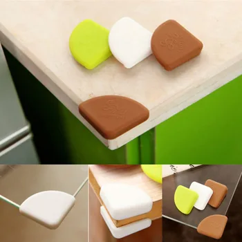 

4 Pcs Edge Guards Thick Protective Corner Desk Table Safety Pad Protector Cushion For Baby Free Shipping