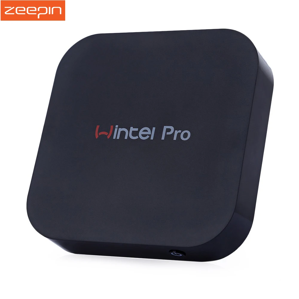  Wintel Pro CX-W8 TV Box Windows 10  Z8300 Quad-core 2.4GHz WiFi Bluetooth 4.0 2GB 32GB Smart Media Player 