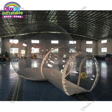 Лучшее качество 4 м купол открытый прозрачный надувной кемпинг пузырь палатка для продажи