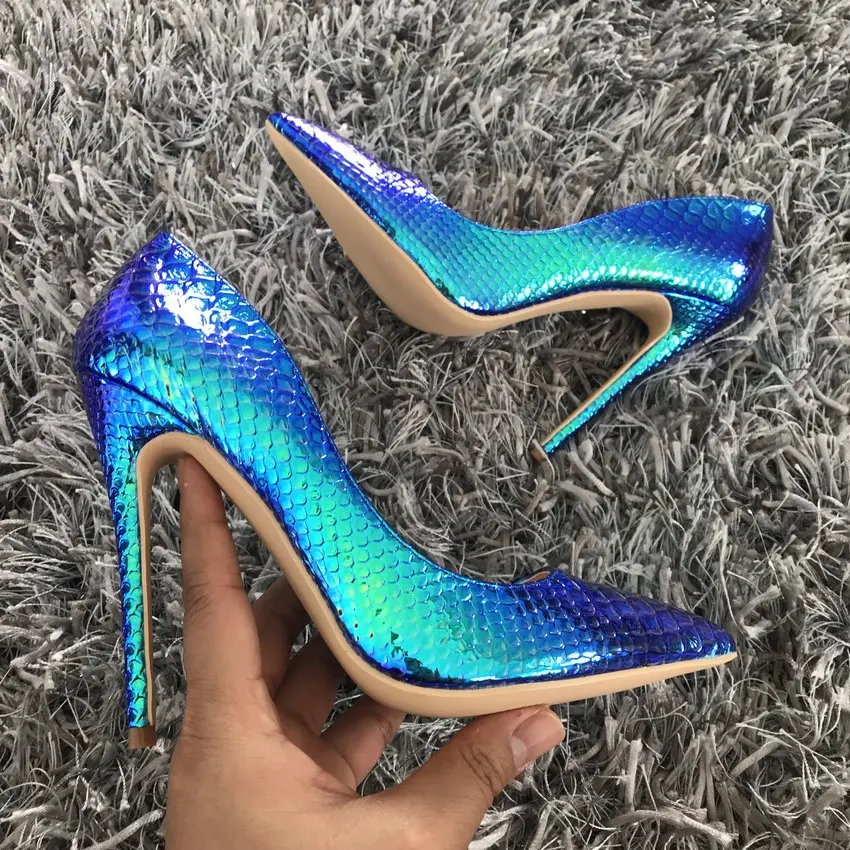 2019 Spring Brand Shoes Woman High Heels Womens Lady Pumps High Heel Shoe Ladies Shoes Snake Printed Women Pumps 8 10 12 cm