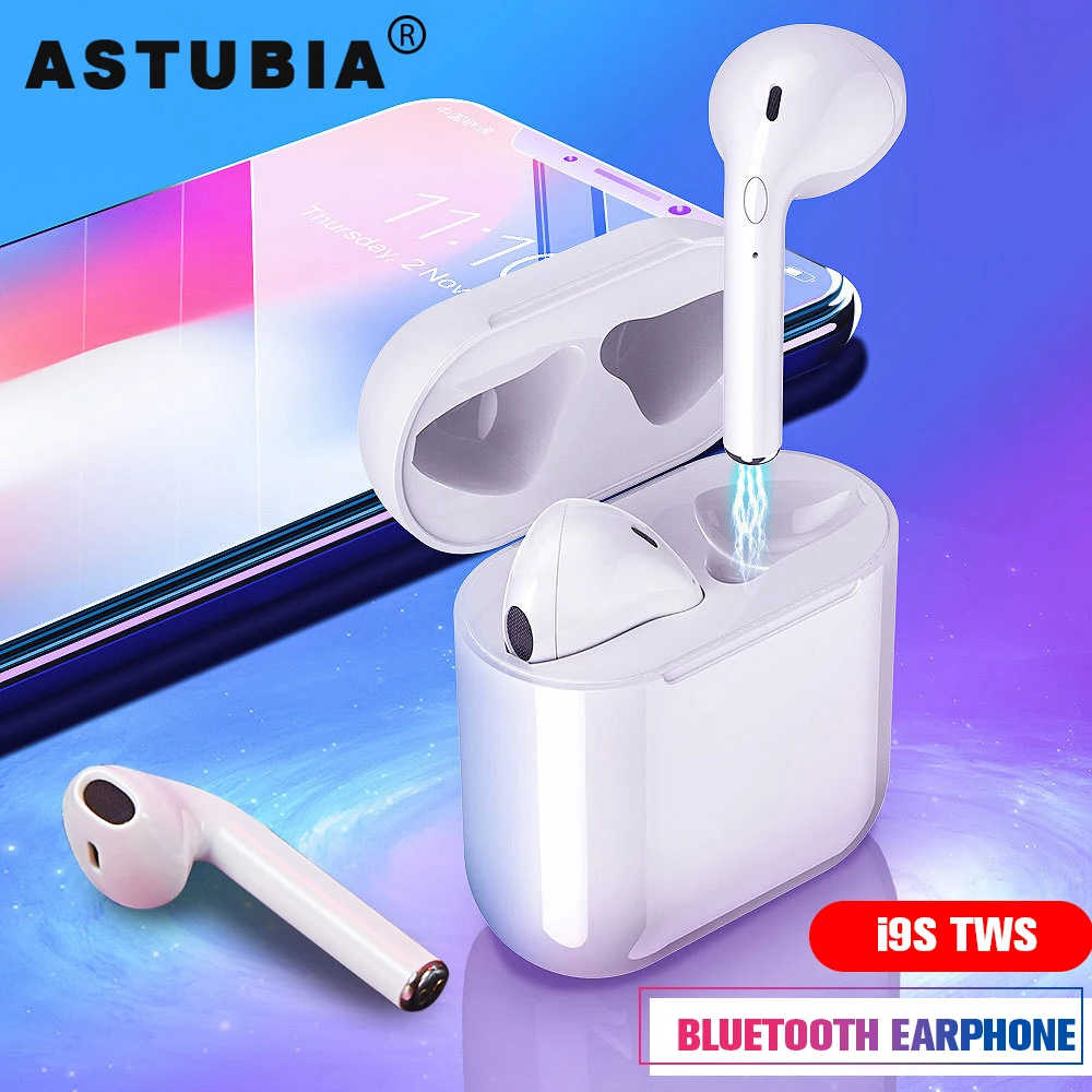 

i9S TWS Sport Mini Wireless Bluetooth Earphone Bluetooth Headphone Earbuds Headset With Charging Box For Honor iPhone Samsung