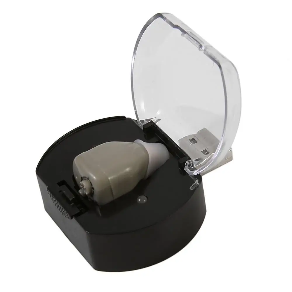 JZ-1088H2 слуховой аппарат для пожилых людей удобный портативный усилитель легкий слуховой помощник Невидимый усилитель звука - Цвет: Лиловый
