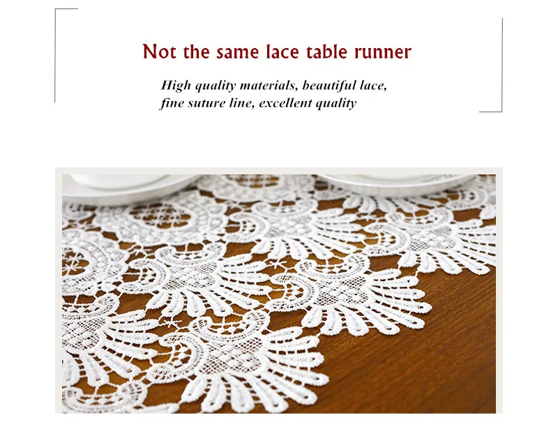 Proud Rose белая кружевная скатерть для стола модная открытая кружевная салфетка с флагом для стола свадебные украшения
