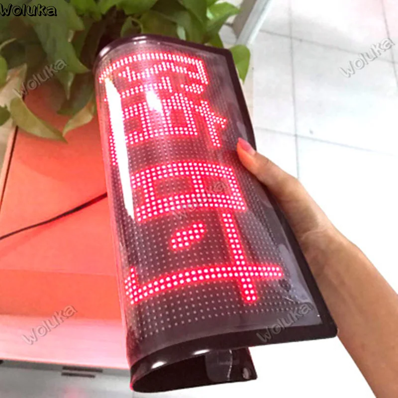 Светодиодный жилет мобильной рекламы носимых жилет рекламный LED-экран мобильного приложения электронный гибкий экран CD05 W03