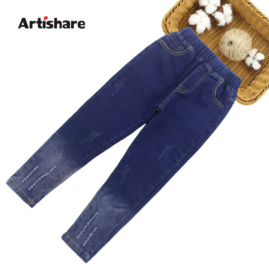

Girls Jeans 2019 Spring Jeans Girls Denim Pants Kids Cotton Jeans Trousers Children Teen Clothing For Girls 6 8 10 12 13 14 Year