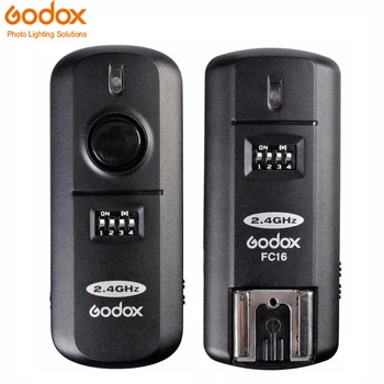 

Godox 16 channels Fc-16 Studio 2.4Ghz Remote Wireless Flash Trigger with Remote Shutter for Nikon DSLR Camera