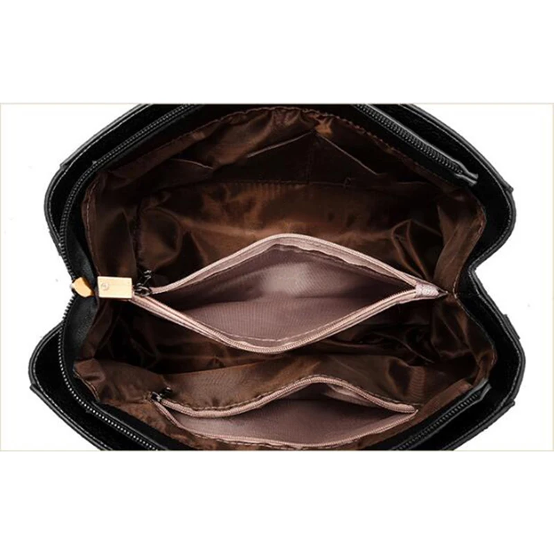 Fashion Emboridery Design Leather Bags for Women Ladies Crossbody Shoulder Bags Tote Flower Handbags Messenger Bag Simple Style