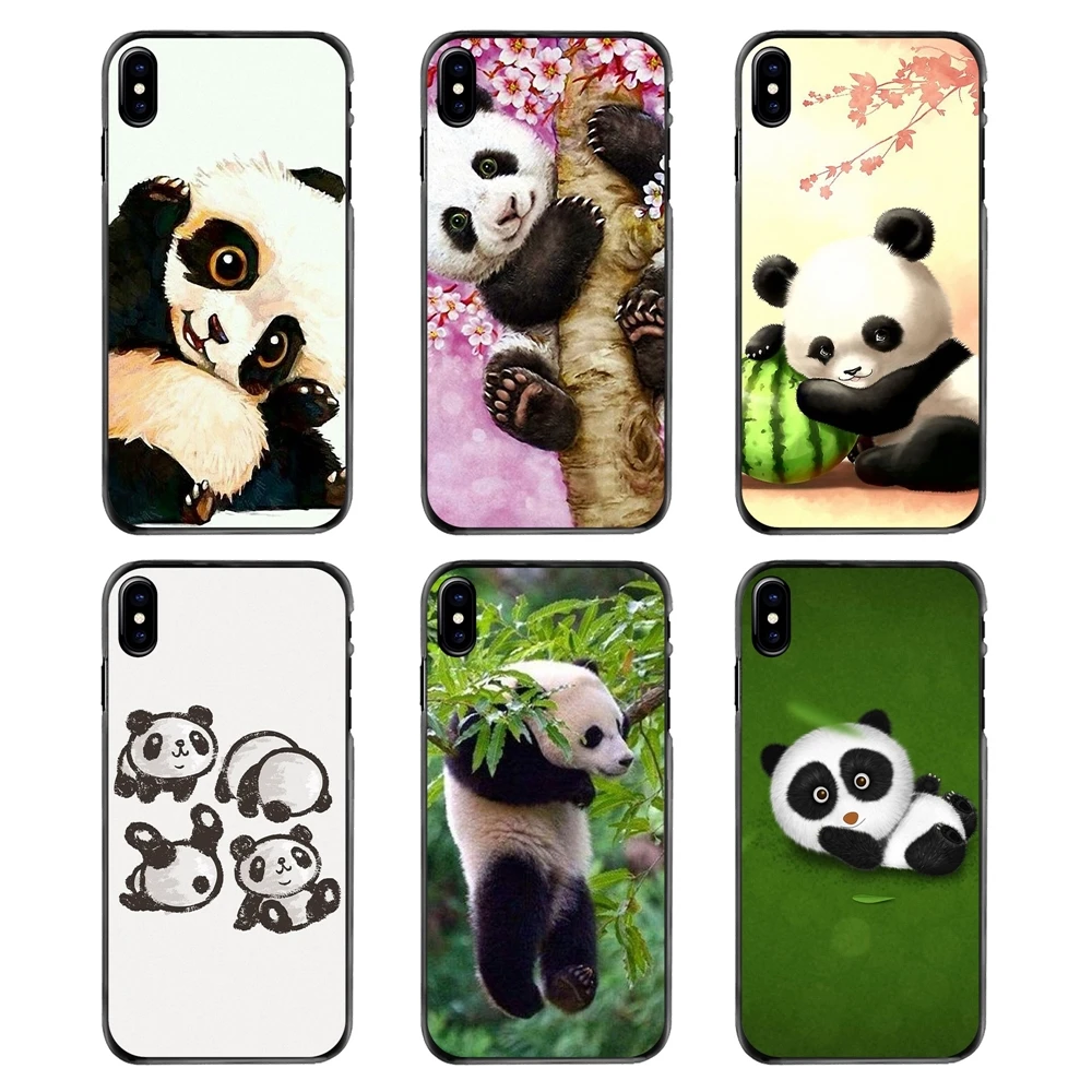 Accessories Phone Shell Cover For Huawei P7 P8 P9 P10 Lite Plus 2017 2016 Honor 5C 6 4X 5X Mate 8 7 9 Super Cute Panda Rolling |