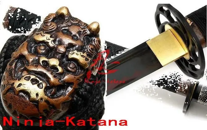 

Clay tempered japanese katana cyclone tsuba adsorb tungsten sword sharpened blade