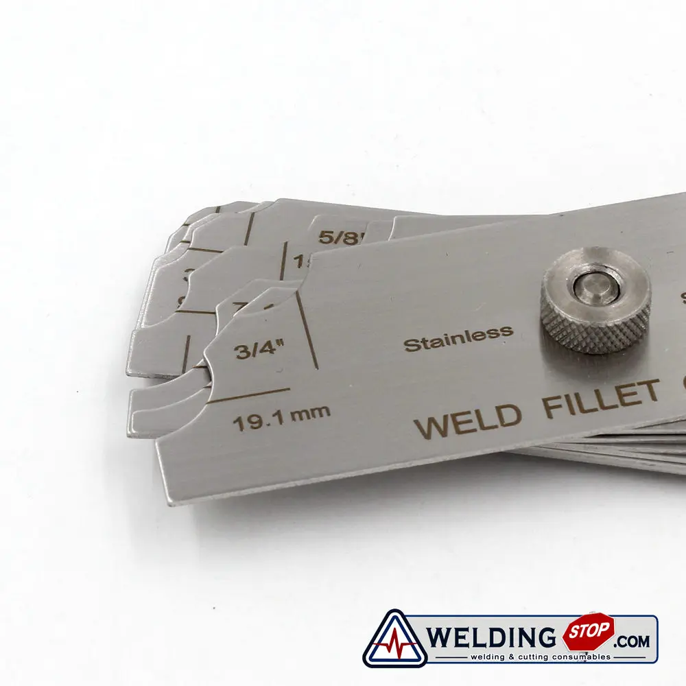 Calibre de Solda Mg 11 Welding Fillet Gage Inspeção metric & Padrão  - Image 6