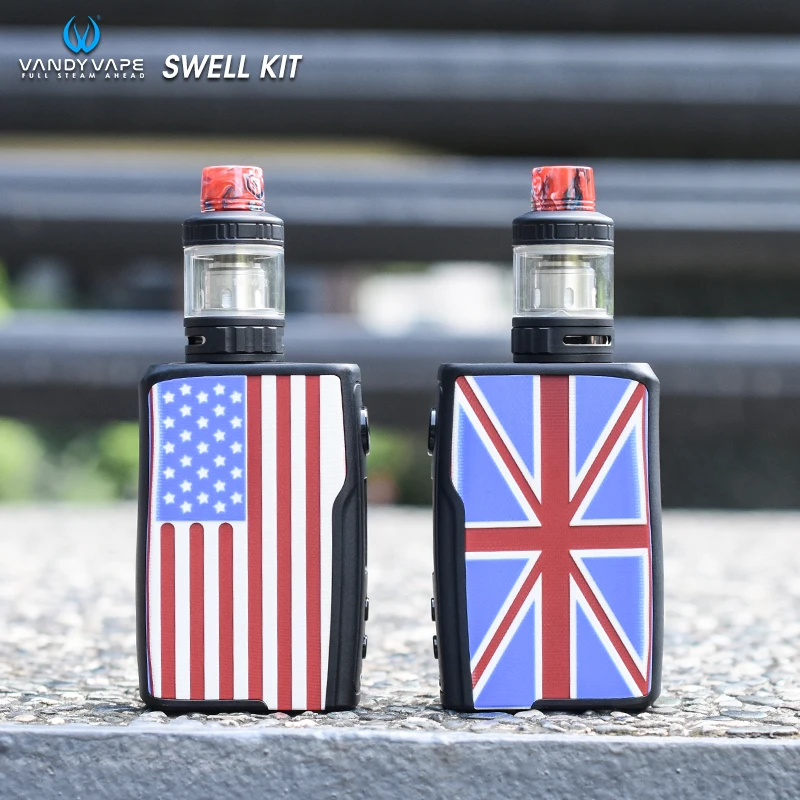 В наличии Vandy Vape Swell Kit 188W smell Box MOD 3 мл бак с одной сеткой Vandyvape электронная сигарета