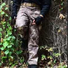 TAD Акула кожи водонепроницаемый ветрозащитный открытый брюки для пеших прогулок и восхождений на горы CS камуфляж охота мужские флисовые брюки военные брюки